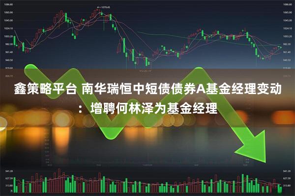 鑫策略平台 南华瑞恒中短债债券A基金经理变动：增聘何林泽为基金经理